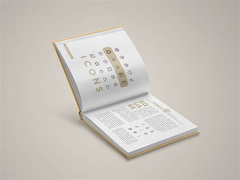 Square Book Mockup Set Behance