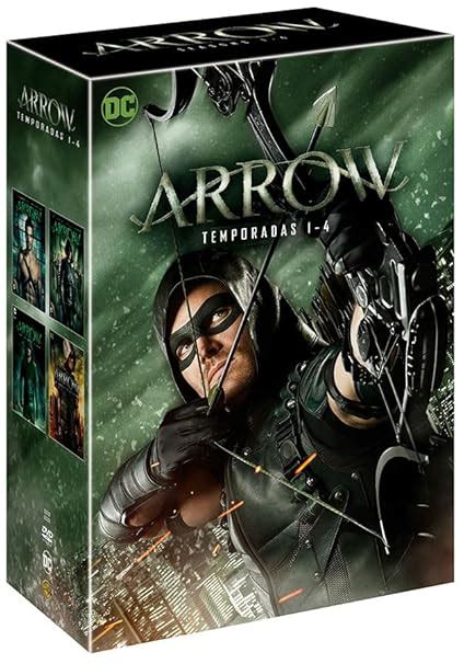 Arrow Temporada 1 4 Dvd Amazones Stephen Amell Katie Cassidy