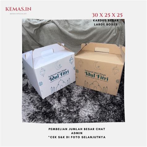 Jual Box Parcel X X Cm Kardus Parcel Lebaran Idul Fitri