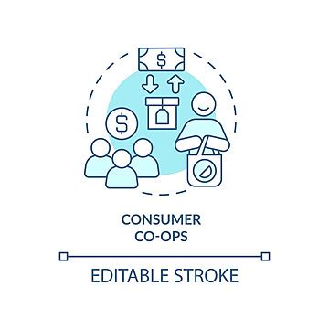 Multi Stakeholder Co Ops Turquoise Concept Icon Together Team