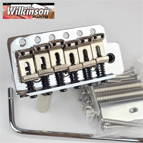 Wilkinson Puente Tremolo Vintage De Acero Curvado Alforjas Para Fender