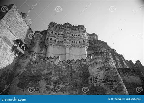 Arts And Architecture In Mehrangarh Fort India Stock Photo Image Of