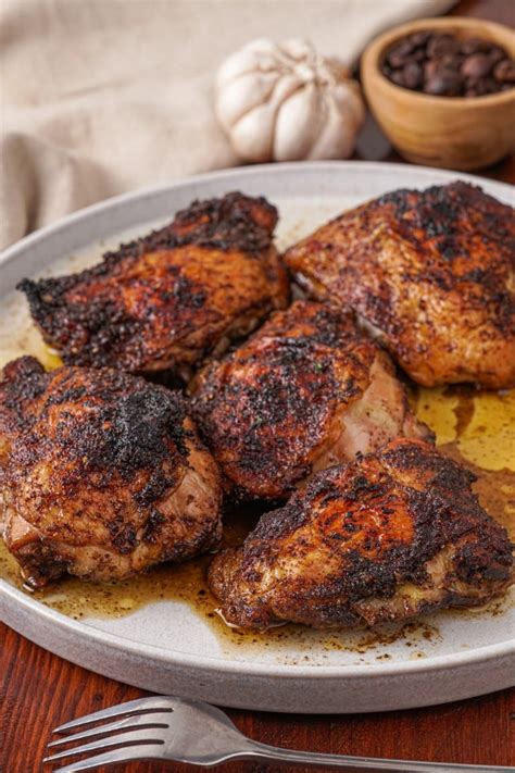 Best Coffee Rubbed Chicken Thighs