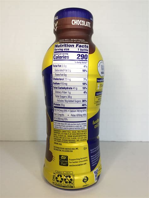 Nesquik Protein Nutrition Facts Besto Blog