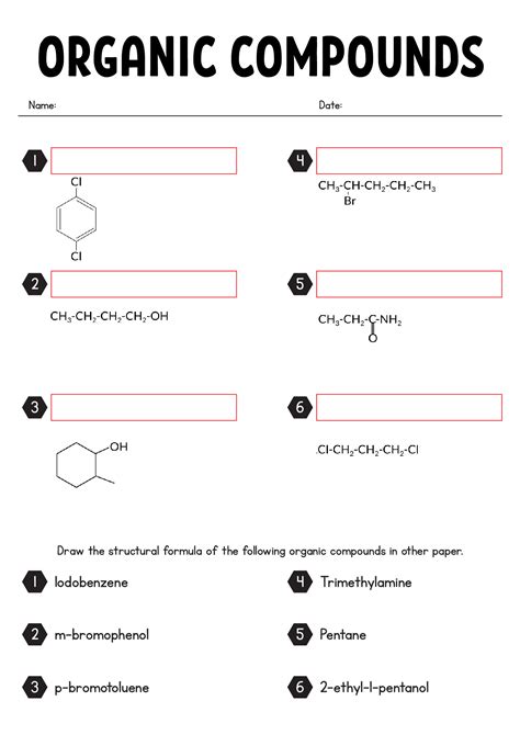 Naming Compounds Organic Chemistry Practice