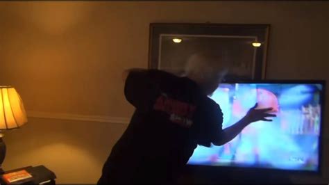 ANGRY GRANDPA SMASHES HDTV BUT FAST FlintNAUTTP Canada UNVIAED