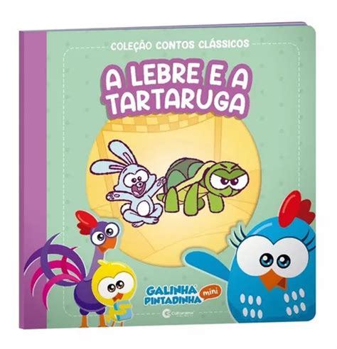 Livro Galinha Pintadinha Mini A Lebre E A Tartaruga R Em Cotia