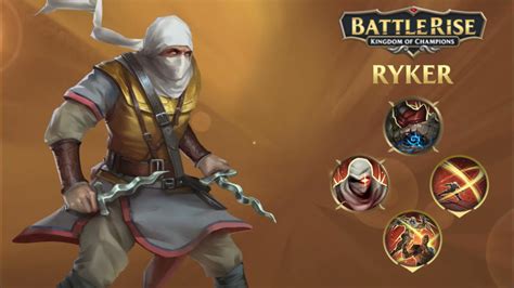 Battlerise Kingdom Of Champions On Twitter Ryker The White Assassin