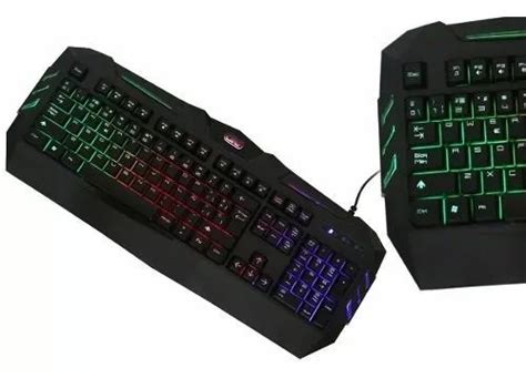 Teclado Gtc Mecanico Gamer Negro Retroiluminado Kgg 003 Envío gratis