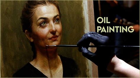 Green Eyes Portrait Oil Painting Time Lapse Youtube