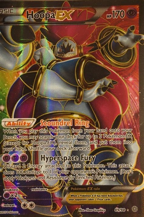 Hoopa Ex Full Art Pocket Monster