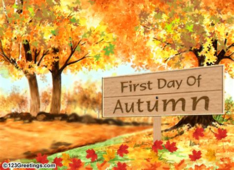 Its Official The First Day Of Autumn