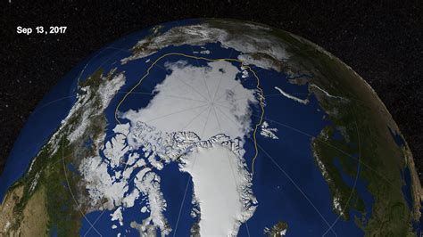 End Of Summer Arctic Sea Ice Extent Is Eighth Lowest On Record