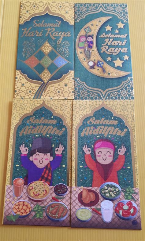 Angpao Packet Sampul Duit Raya Jacobs Belvita Chipsmore Biscuits