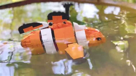 Lego Clownfish In Solar Water Fountain Youtube