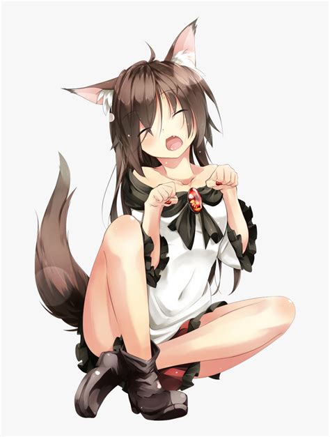 Cute Fox Girl Anime, HD Png Download , Transparent Png Image - PNGitem