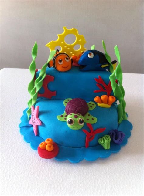 Finding Nemo Cake Finding Nemo Cake Desserts Cakes Amor Creativity