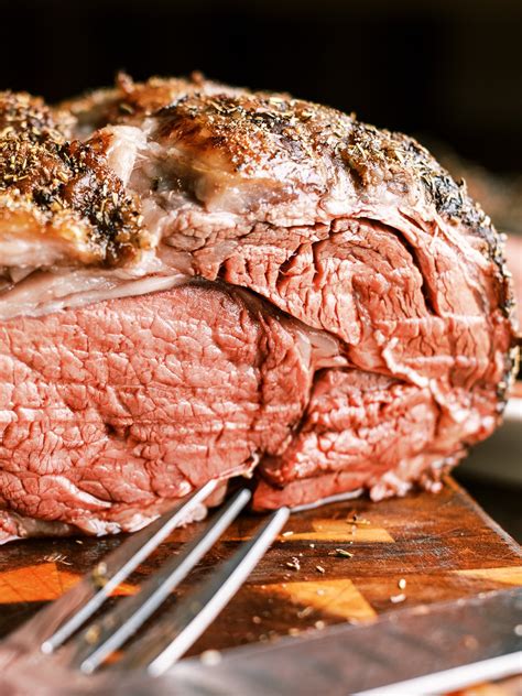 Garlic Herb Prime Rib Roast Convection Oven Method Dad With A Pan