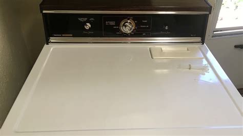 Cosmetic Restoration Of The 1977 Kenmore Gas Dryer Youtube