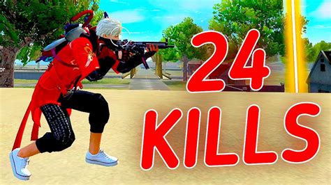 Solo Vs Squad 24 Kills🔥 The Best Gameplay Ends With Best Part Last Enemy Pheonix 😅 Alpha