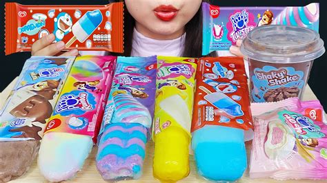 Asmr Paddle Pop Ice Cream 🍦 Paddle Pop Doraemon Rainbow Banana Boat