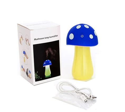 Yquelle Mini Usb Ultrasonic Humidifier Mushrooms Humidifier With Led