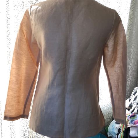 Sigrid Olsen Jackets Coats Sigrid Olsen Linensilk Blazer Poshmark