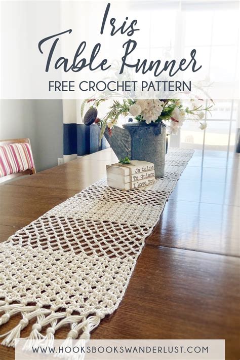 The Iris Table Runner Artofit