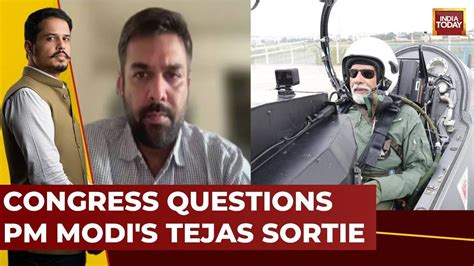 Congress S Dig At PM Modi S Tejas Jet Sortie Calls Chunavi Photo Op