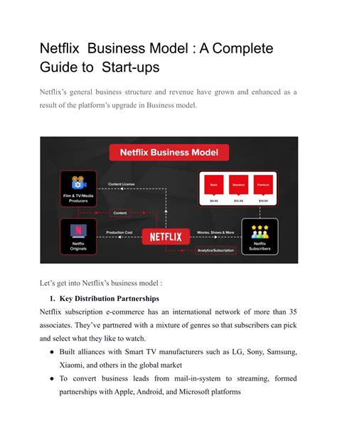 Ppt Netflix Business Model A Complete Guide To Start Ups Powerpoint