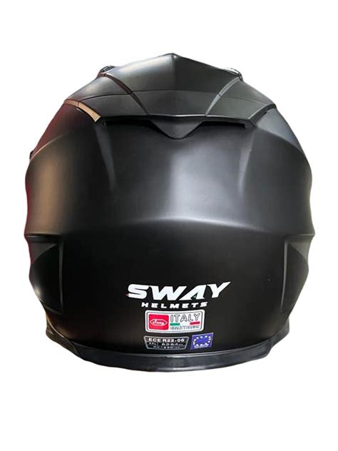 Sway Sw X Caml G Ne G Zl Kl Kapal Motosiklet Kask Mat Siyah Xl