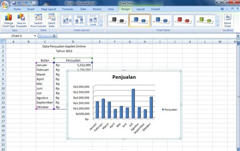Cara Membuat Grafik Di Excel 2013 Vildiscover
