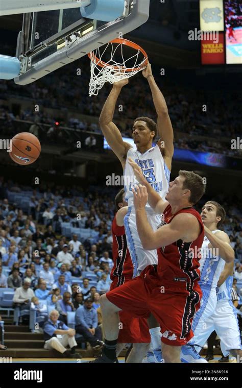 North Carolinas James Michael Mcadoo Dunks Over Gardner Webbs Mike