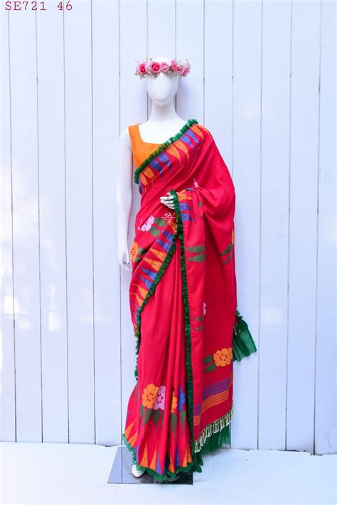 Pure Handloom Dhaka Saree By Sa Indian Fashion Dresses Fashion