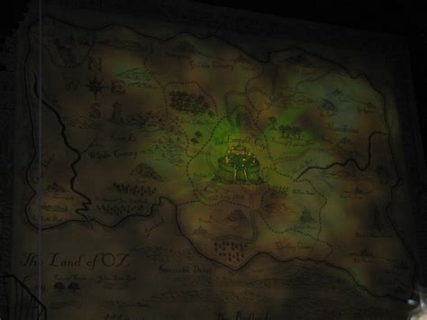 Map Of Oz Wicked