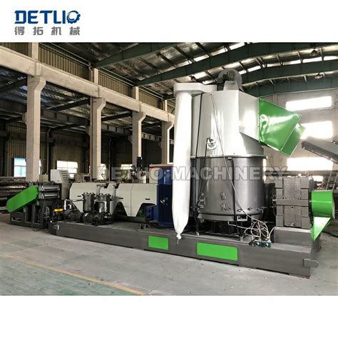 Peletizadora De Pl Stico Con Compactador Detuo Machinery