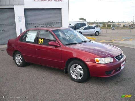 Impulse Red Toyota Corolla Le Photo Gtcarlot