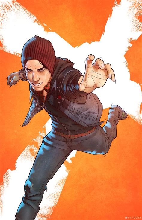 Delsin Rowe Infamous Second Son Comic Art Delsin Rowe