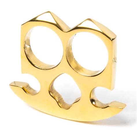 Brass Two Finger Knuckles Two Finger Knuckle Duster 2 Finger Brass Knuckles