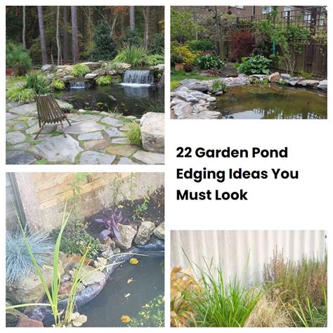 Garden Pond Edging Ideas You Must Look Sharonsable