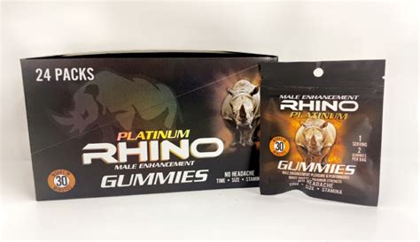 Rhino Platinum Gummies Male Enhancement Gummies