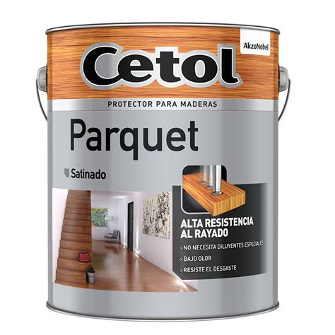 Cetol Parquet Plastificante Brillante Lts Martel Pinturerias