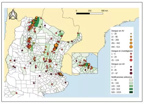 El Mapa Del Dengue En La Argentina Cu Les Son Los Distritos M S