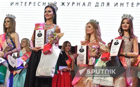 2018 Russian Beauty Pageant Final Sputnik Mediabank