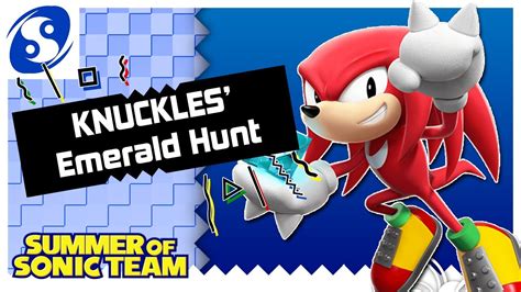 Knuckles Emerald Hunt Review Summer Of Sonic Team Sost2024 Youtube