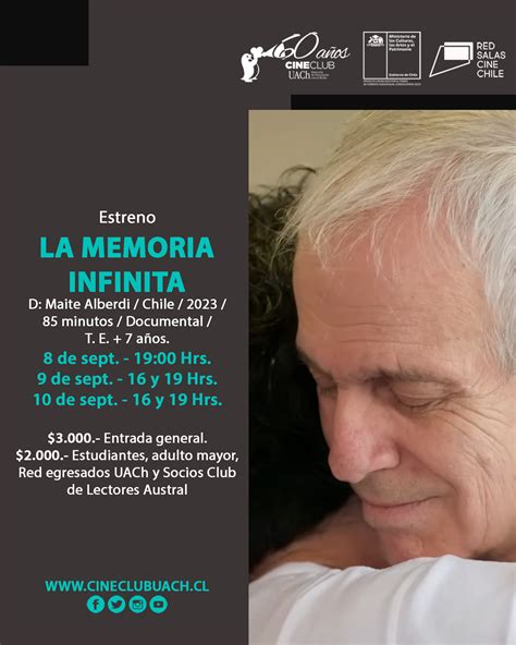 “La memoria infinita” llega este fin de semana al Cine Club UACh ...