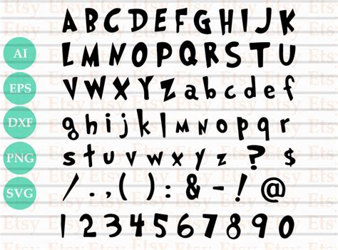 Dr Seuss Font Dr Seuss Font Svg Dr Seuss Letters Dr