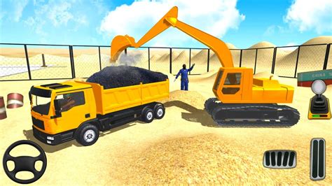 Kepçe Kamyon Simülatör Oyunu Real City Road Construction 3D