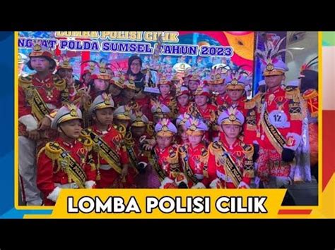 Lomba Polisi Cilik Tingkat Provinsi Alhamdulillah Prabumulih Dapet