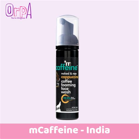 Mcaffeine Cappuccino Coffee Foaming Face Wash -75ml - Orpa